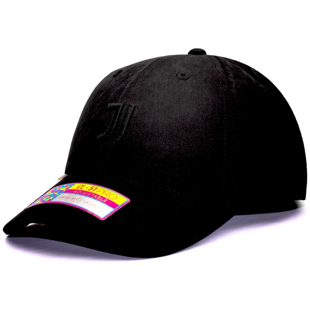 Juventus Ultra Light Classic Adjustable Hat - Black